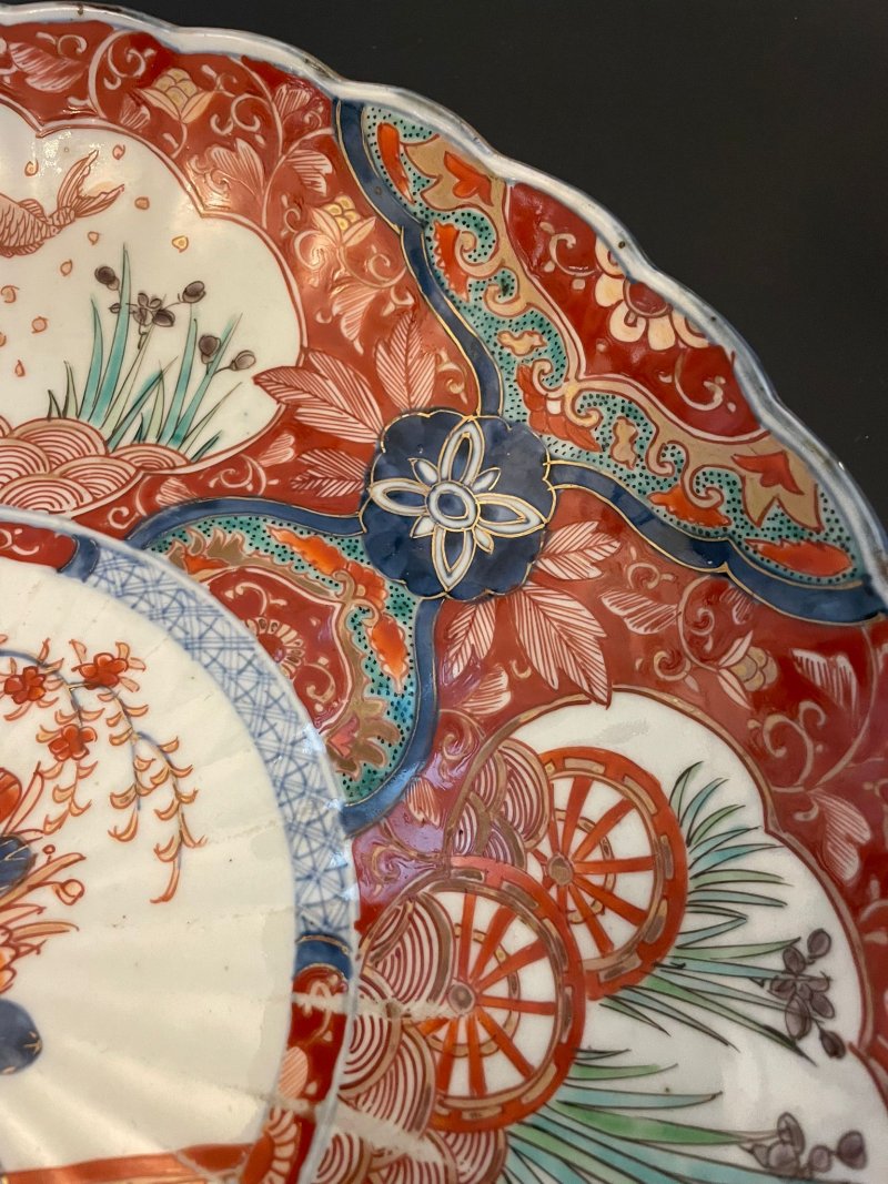 Quality Antique Victorian Japanese Imari Plate - Image 13